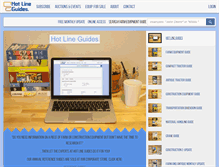 Tablet Screenshot of hotlineguides.com